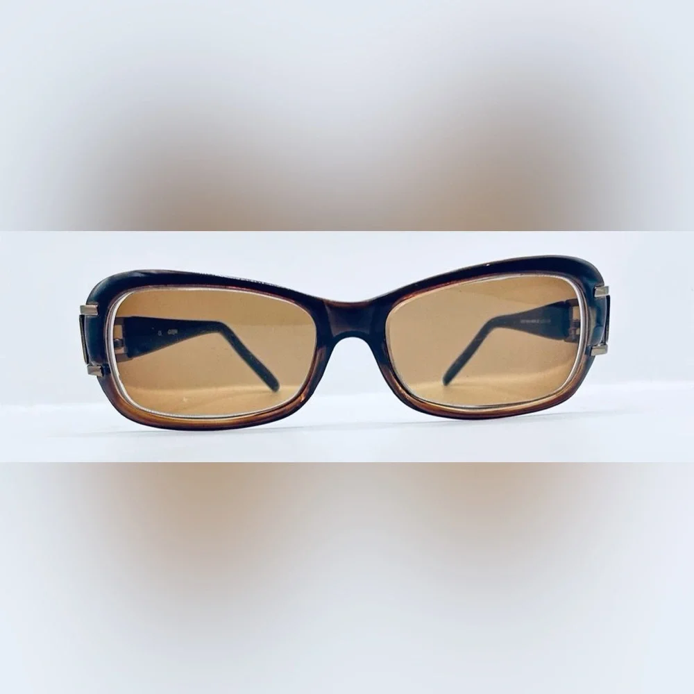 Guess GU6297 Brown Oval Sunglasses Frames Only - Picture 3 of 8